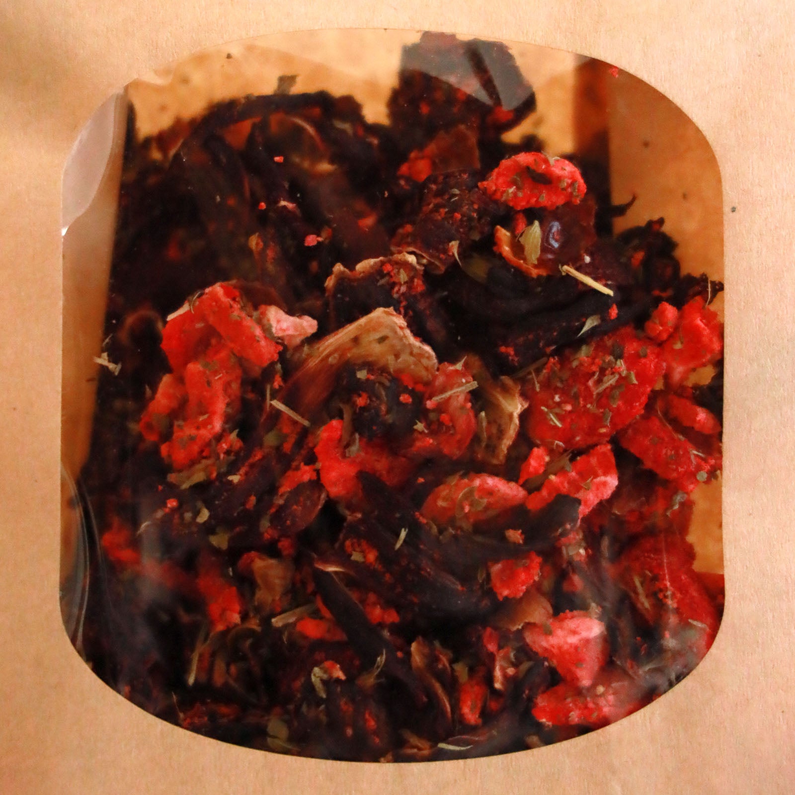 FruiTEA 4 oz Organic Herbal Tea Blend for Pleasure, Immunity, and Wellness