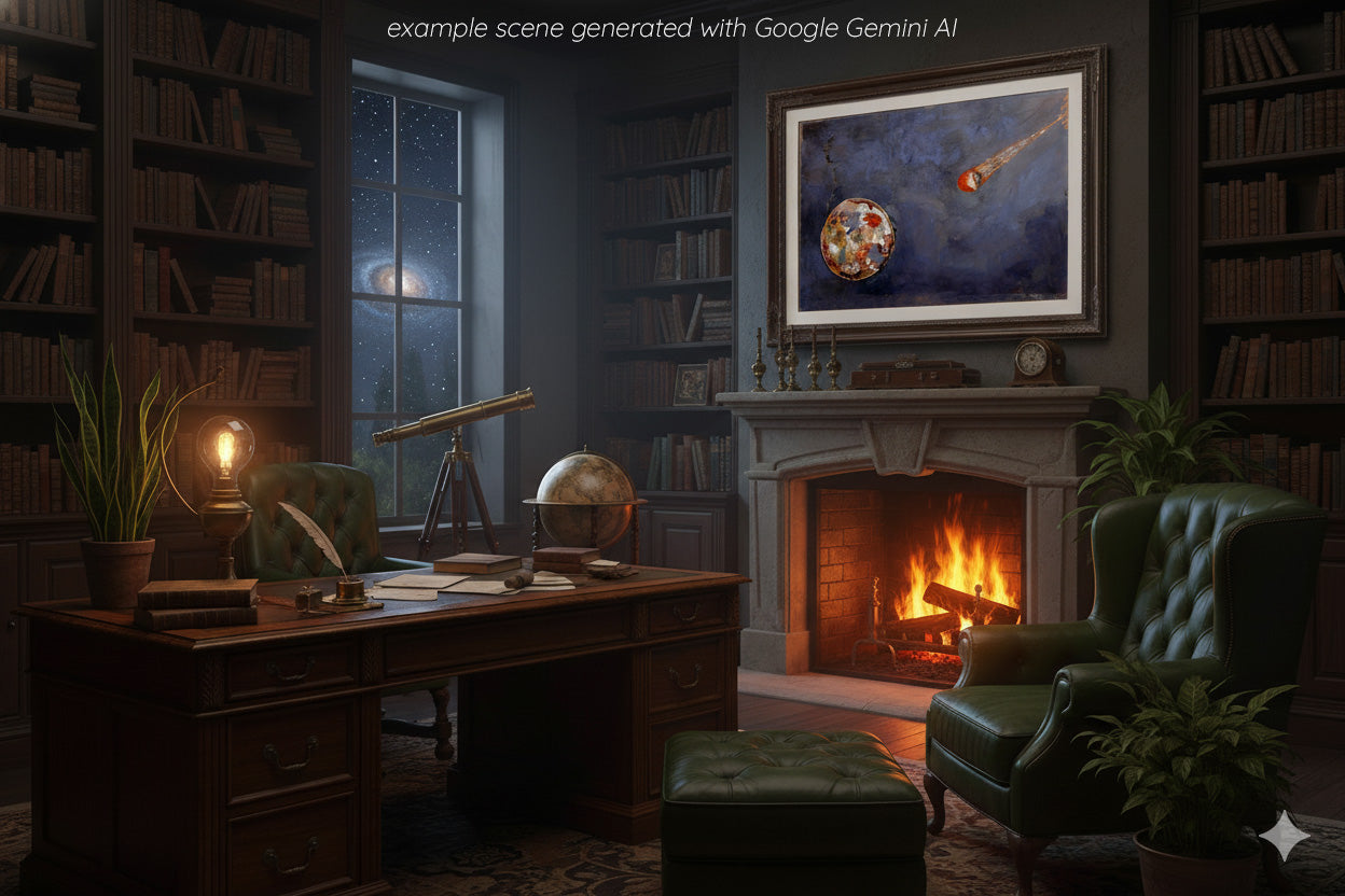 Meteor - Canvas Print