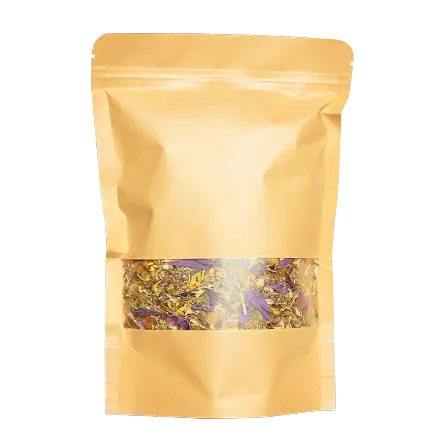 SpiritualiTEA 4 oz Organic Herbal Tea Blend for Sleep, Dreams, Meditation, and Astral Travel