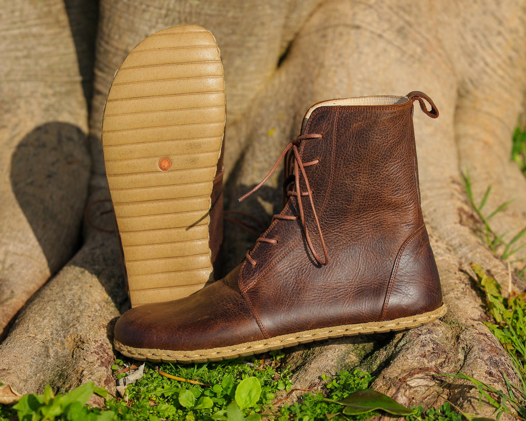 Hermes's Magic Leather Boots 🌟 all natural with Hemp and K1 copper plug men's sizing