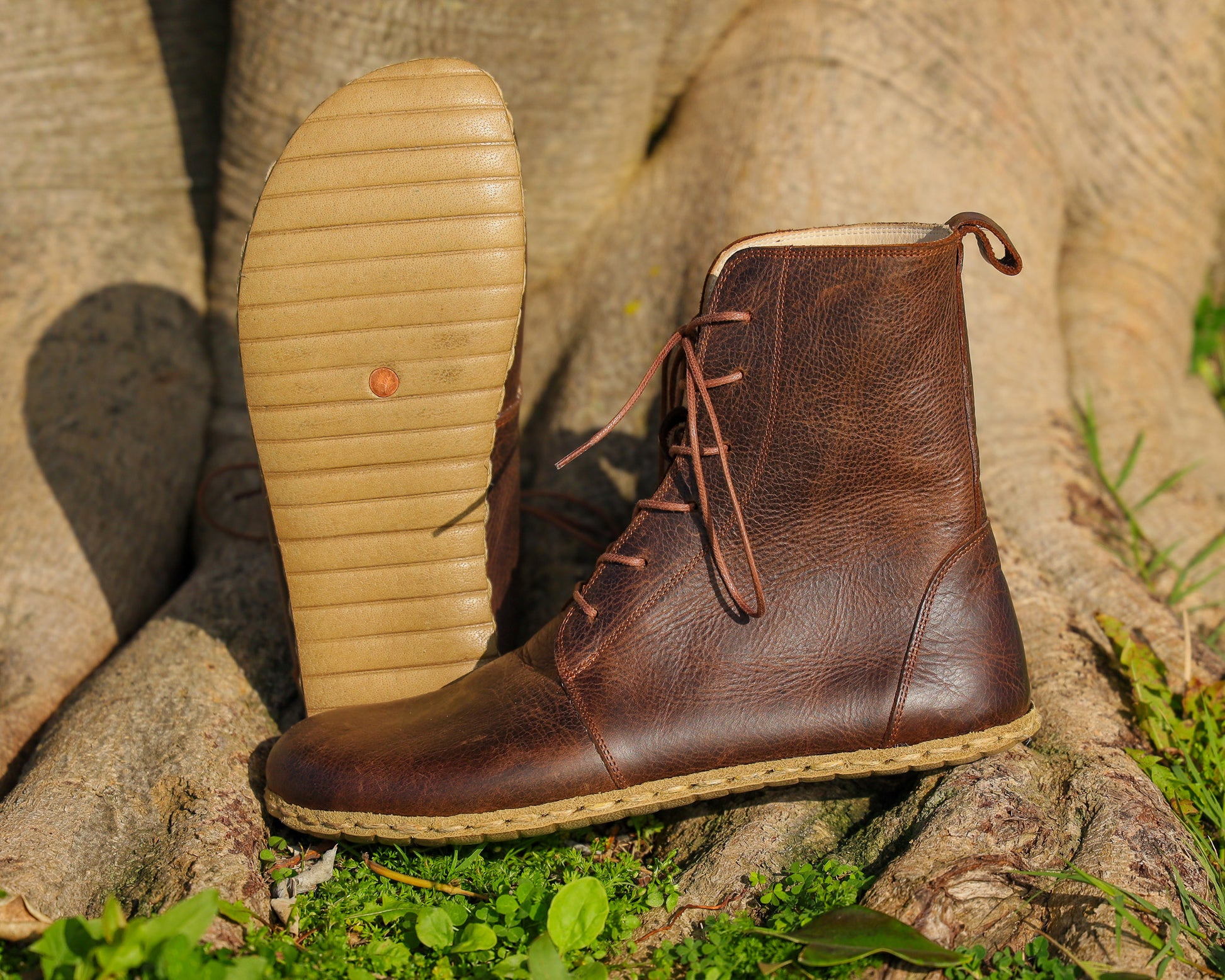 Hermes's Magic Leather Boots 🌟 all natural with Hemp and K1 copper plug men's sizing