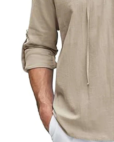 The Pahoa Shirt! Fair Trade 100% Natural Linen/Cotton Blend